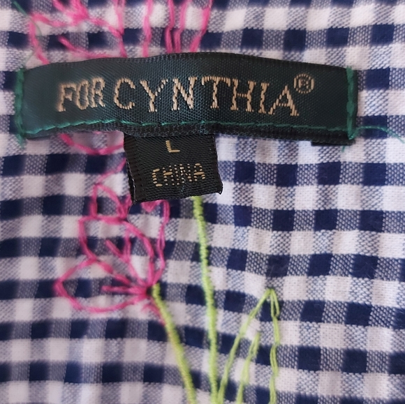 Loose fitting tank by For Cynthia, size Large, EUC - Picture 3 of 5